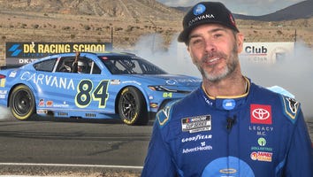 NASCAR's Jimmie Johnson Reacts to Making His 700th Start (Exclusive)